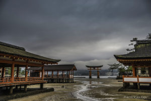 厳島神社からの大鳥居