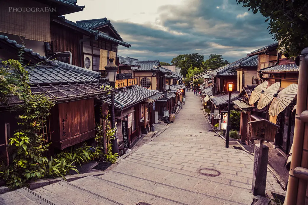 京都で日本らしい定番の写真を撮影 フォトグラファン