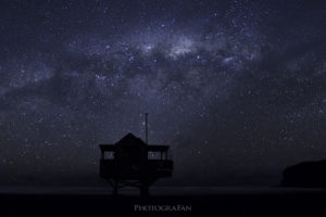 Milky way at Bethells Beach