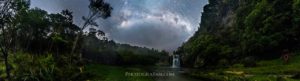 Hunua Falls Panorama by Photografan