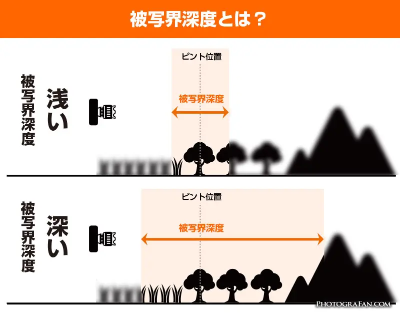 被写界深度とは？ 3つの要素でボケをコントロールする方法 | フォト