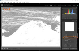 Lightroomのシャープ：マスク表示3