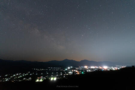 夜景×天の川：フィルター全部