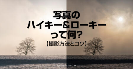 ハイキー＆ローキーな写真の撮影方法とコツ！露出補正で明るさを操る