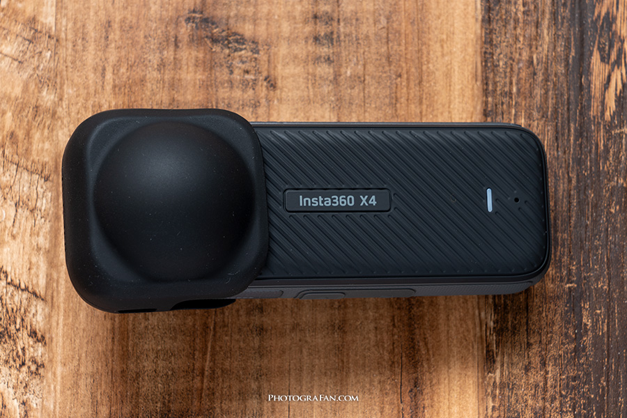Insta360 X4用シリコン製レンズキャップ